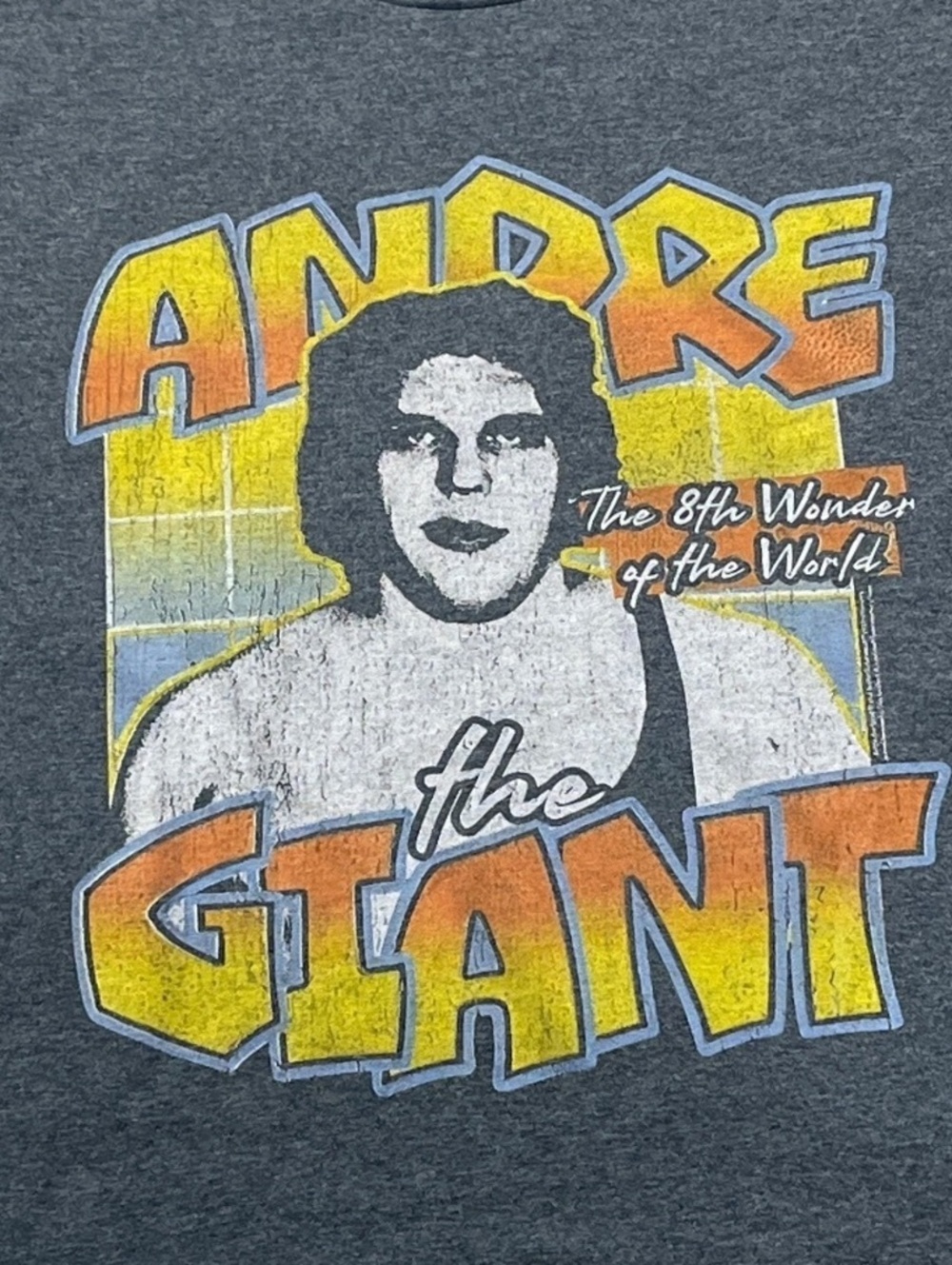 Andre The Giant Preowned Large T-shirt